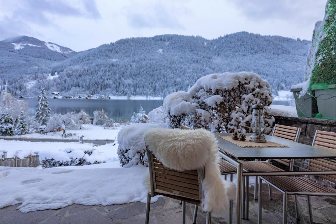 Ferienwohnung Haus Sonnbichl Weissensee Exterior foto